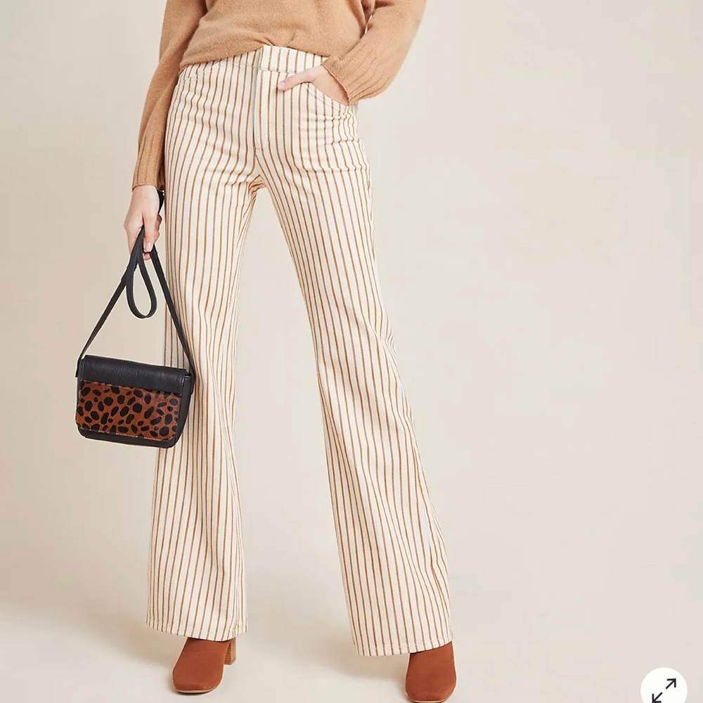 Anthropologie Striped Pants